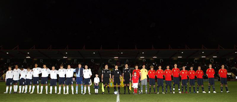 England U19s v Spain 